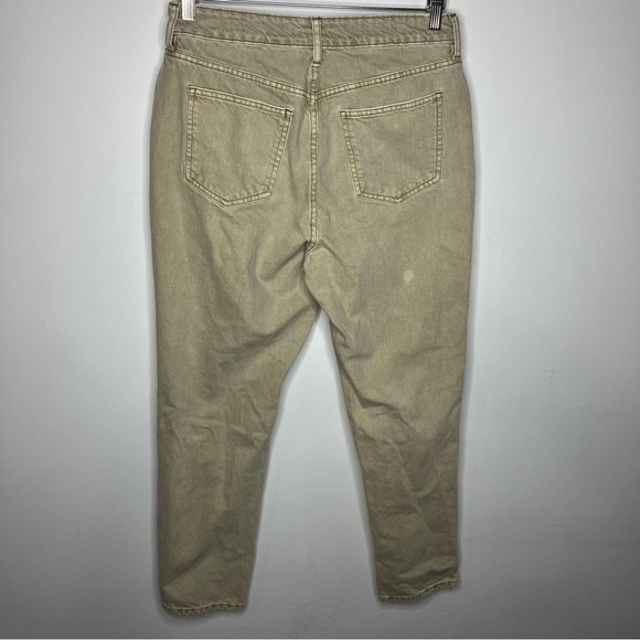 Pacsun Mom Jeans cream tan jeans size 28 - Picture 9 of 12